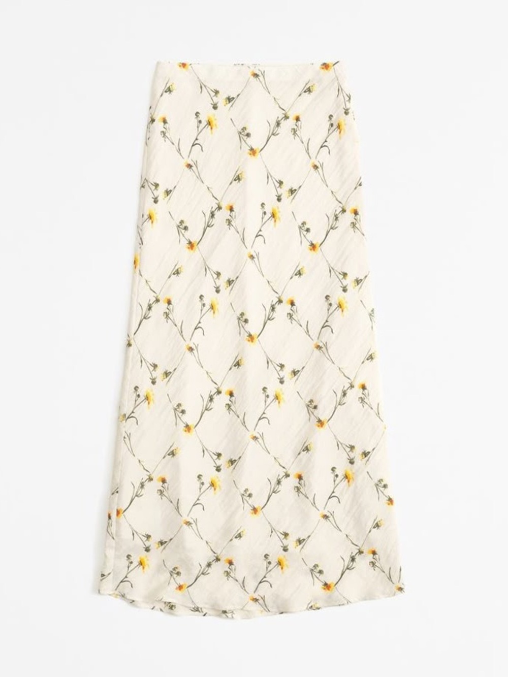 Abercrombie Crepe Floral Maxi Skirt